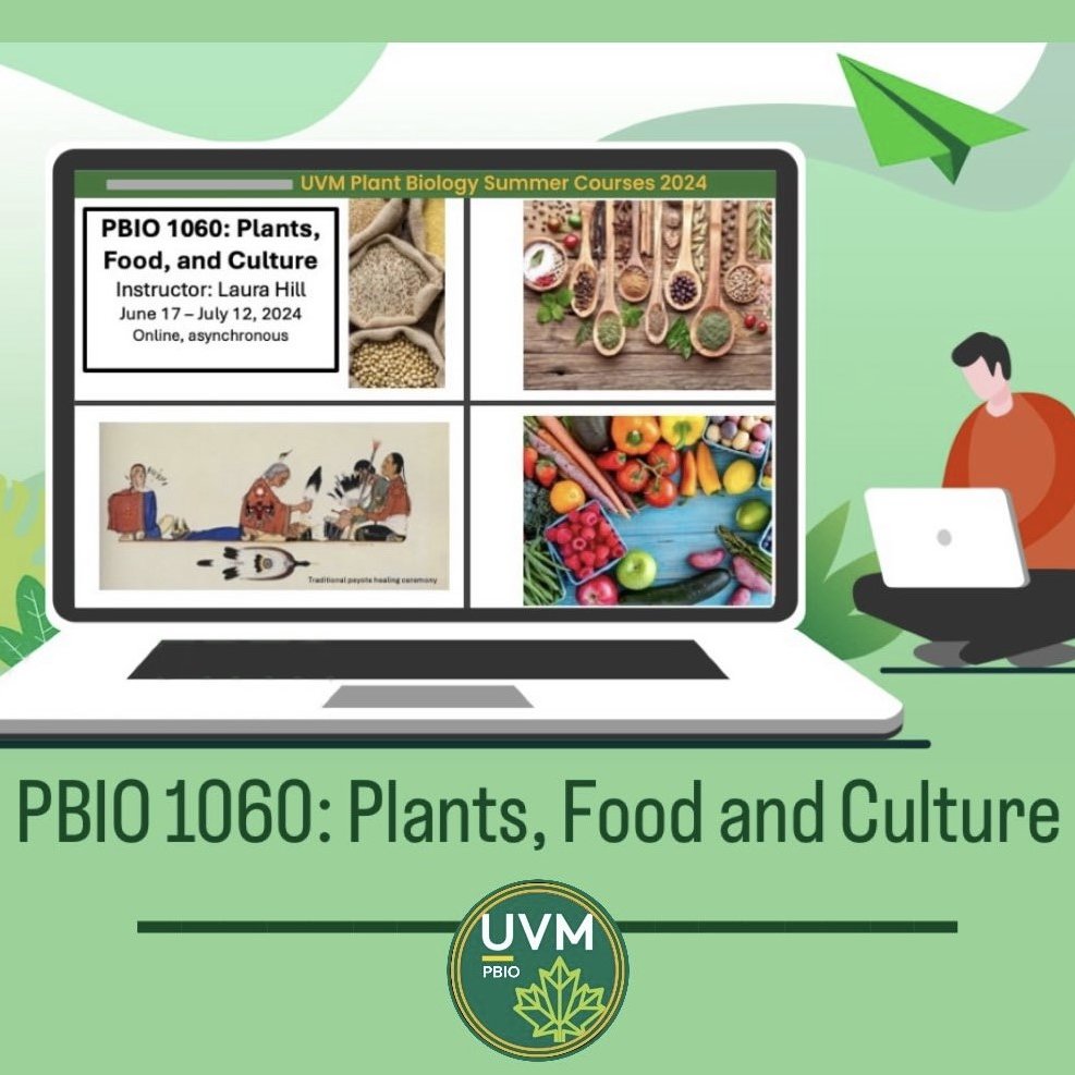 UVM Plant Biology (@uvmplantbio) on Twitter photo Guess what???? We have more summer courses for you, PBIO 3750: Global Change Ecology and PBIO 1060: Plants, Food and Culture. For more details, contact Brian Beckage (PBIO 3750) brianbeckage.github.io/teaching/PBIO_… and Laura Hill (PBIO 1060) <a href="/LauraHillPhD/">Laura Hill</a>. <a href="/uvmvermont/">University of Vermont</a> @UVMCALS Guess what???? We have more summer courses for you, PBIO 3750: Global Change Ecology and PBIO 1060: Plants, Food and Culture. For more details, contact Brian Beckage (PBIO 3750) brianbeckage.github.io/teaching/PBIO_… and Laura Hill (PBIO 1060) <a href="/LauraHillPhD/">Laura Hill</a>. <a href="/uvmvermont/">University of Vermont</a> @UVMCALS