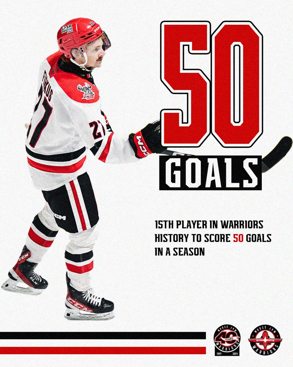 The Firkus Circus has hit the 5⃣0⃣ goal mark! Jagger Firkus is the 15th player in Warriors' franchise history to score 50 in a season and first since 2018-19 #TakeFlightMJ | @SeattleKraken | #SeaKraken