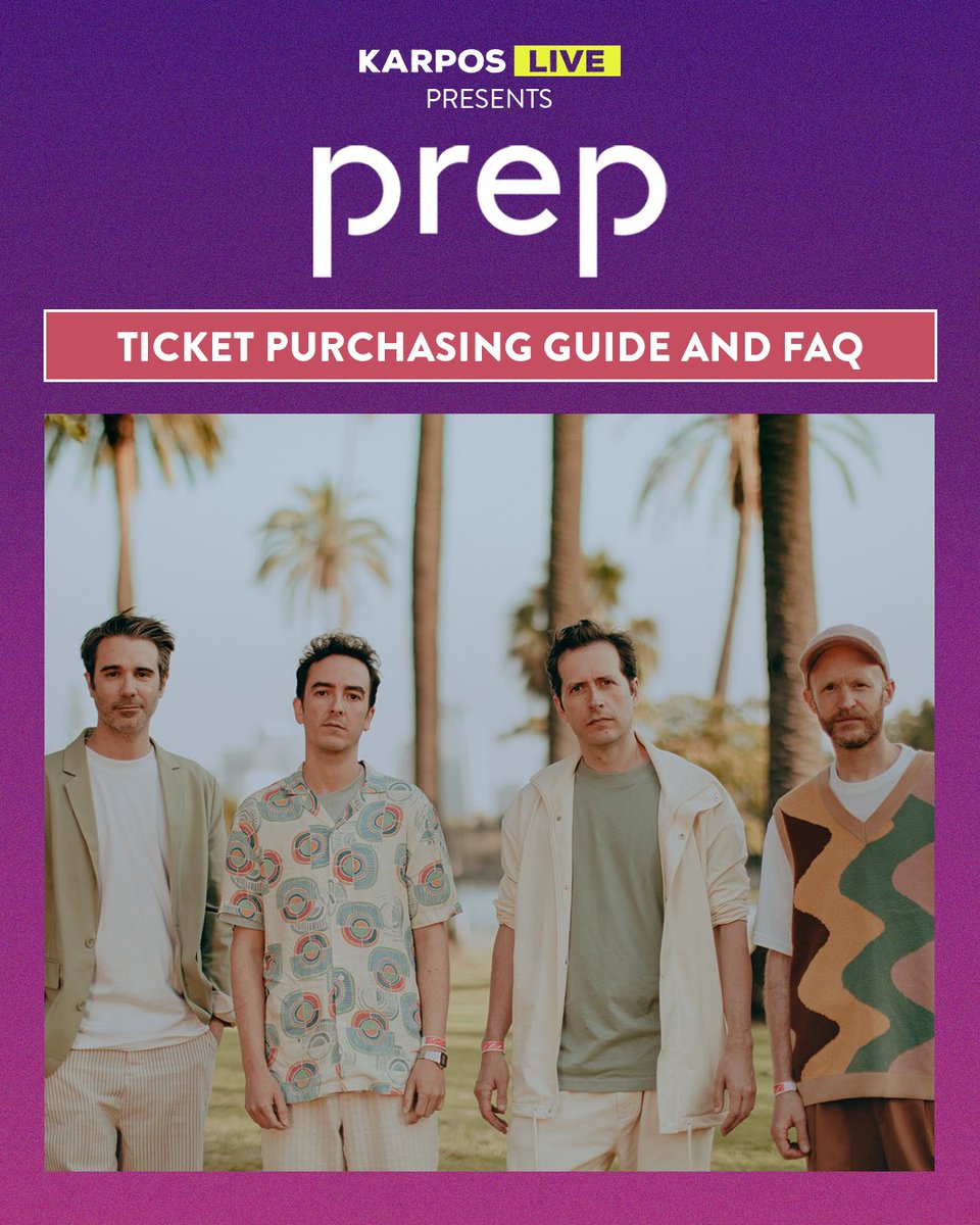 KarposLive's tweet image. the prep you need before getting tickets to #PREPinManila 🌇

🎫 on sale march 6, 10am via tickelo.com

got any questions?
let us know in the comments