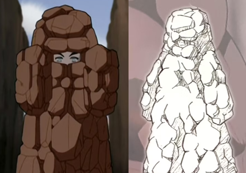 EssiVT's tweet image. Oh Toph is trending?

One of my favorite ATLA animation errors is the stone armor in Season 2

It was supposed to have a hole for her mouth &amp;amp; nose (seen on the right), but there was a mistake in the later side of production that left a hole for her eyes instead...

...she's blind