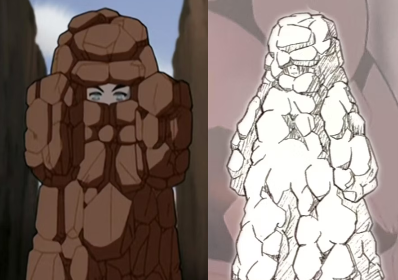 Oh Toph is trending?

One of my favorite ATLA animation errors is the stone armor in Season 2

It was supposed to have a hole for her mouth & nose (seen on the right), but there was a mistake in the later side of production that left a hole for her eyes instead...

...she's blind