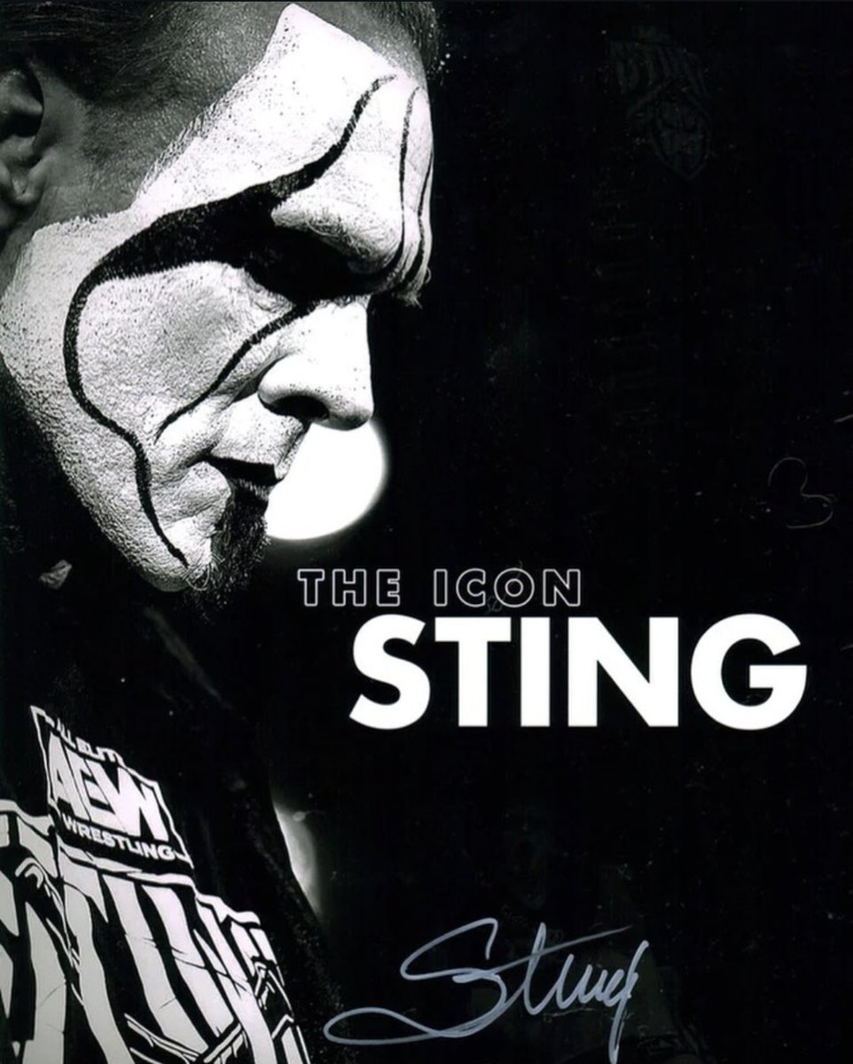 Son_gunns's tweet photo. Thank you @Sting 

Thank you for opening up the world of pro wrestling to me. A forever fan. Congratulations on calling it a career. My icon.

#ThisIsSting https://t.co/raRIDmqBsE
