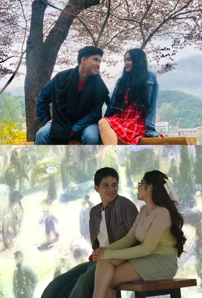 imaaary186731's tweet photo. Ang nostalgic. 
Mojo 2018 vs 2024 🧡

#KyleDrea https://t.co/h47GpKzrDC