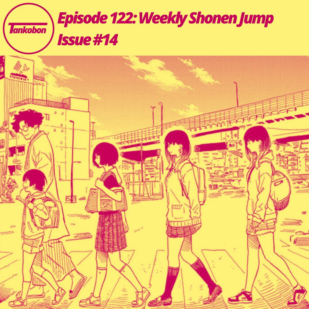 TankobonPodcast's tweet photo. It’s finally time for the return of Ruri Dragon! Check out episode 122 to hear us talk WSJ table of contents, Blue Box, Akane Banashi, and more! https://t.co/FiFyIqCSap