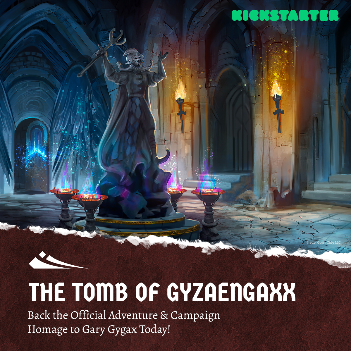 This fantastical mega-adventure will contain all manner of “Easter Eggs” from the early years of the game that Gary Gygax co-created. The story will be truly magnificent, and you and your players will absolutely love everything that comes in the module! Back us today!