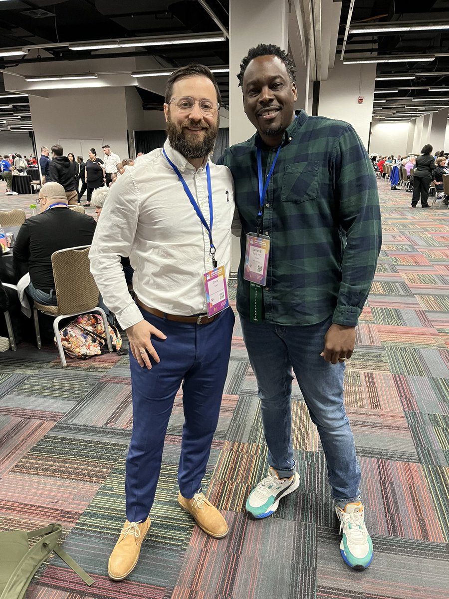 Got to kick it with the @JEFordNCTOY at the NEA National Leadership Summit