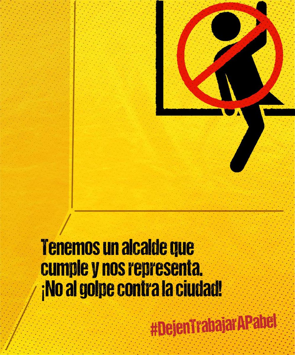 #DejenTrabajarAPabel