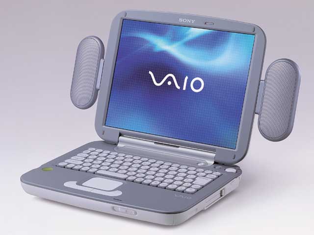In 2002, Sony introduced the stylish VAIO QR notebook PC
