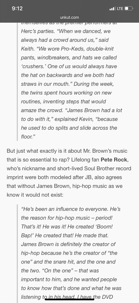 evauseb's tweet photo. DJ Kool Herc out his very mouth said Hip-Hop is a Black American genre. 

He also said it was inspired by Black American James Brown.

He couldn’t play that Jamaican shit in the Bronx. 

Foh 

https://t.co/prniqM3Yx0 https://t.co/ozNBw9mD7G