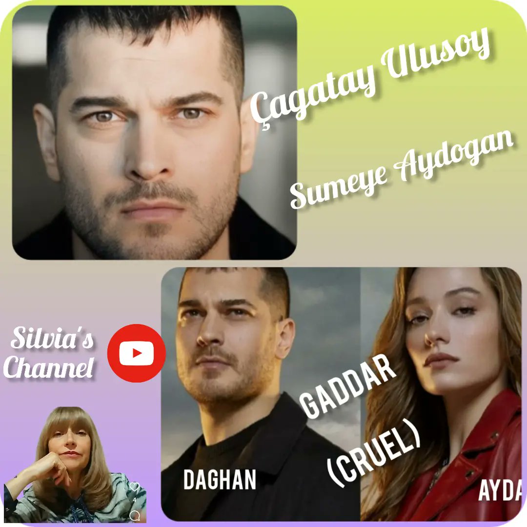 New video de Silvia's Channel Daghan y Aydan - Gaddar (cruel) Prófugos
Música de Soda Stereo Çagatay en su regreso a la TV #daghan vuelve de el ejército y muchas cosas han cambiado, en su familia en su barrio y en su antiguo amor Aydan
 #cagatayulusoy
#sumeyeaydogan 
#onursaylak