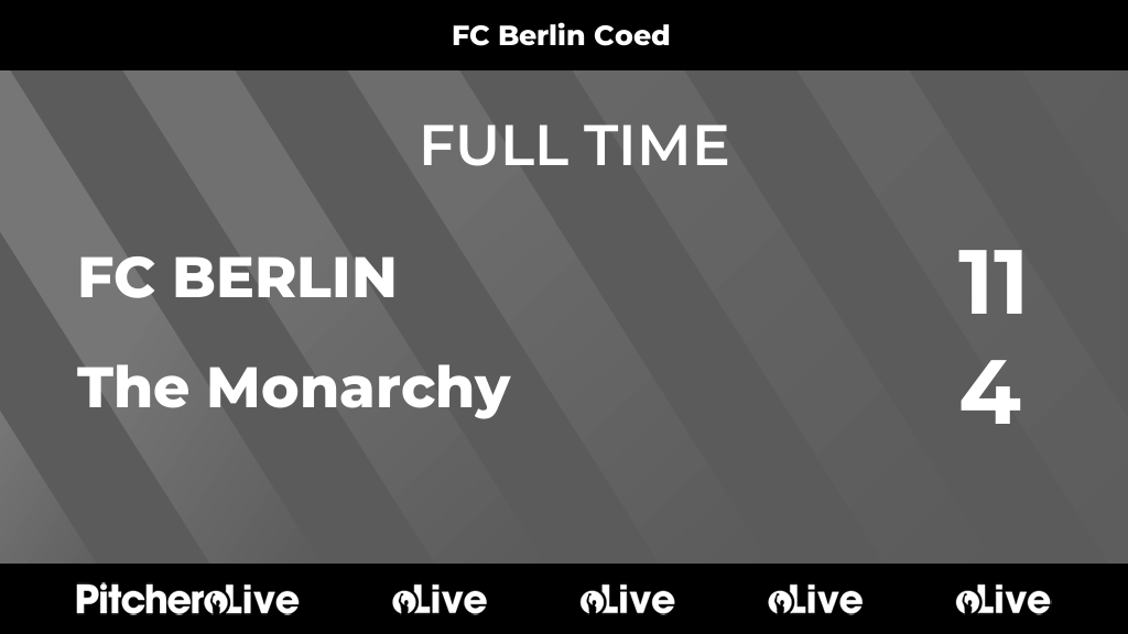 FULL TIME: FC BERLIN 11 - 4 The Monarchy #FCBTHE #Pitchero berlinfa.com/teams/268261/m…