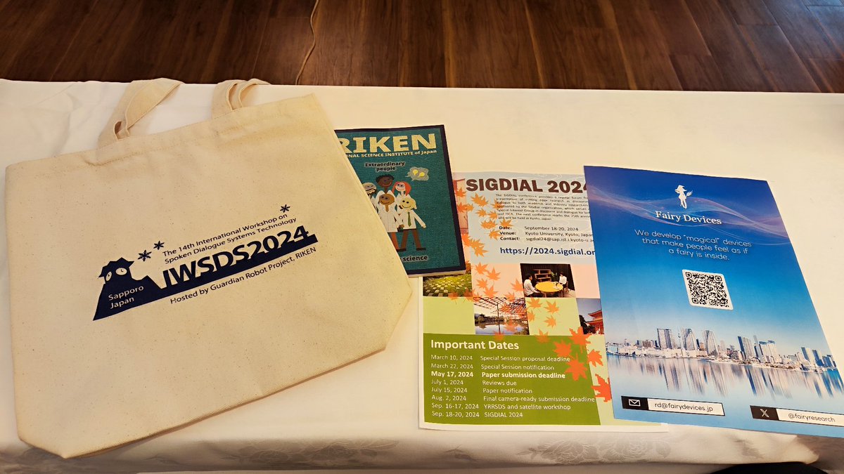 It is always a pleasure to attend conferences in which to learn,  share techniques, experiences &amp; opinions. I'm happy to be at #IWSDS2024 in Sapporo, Japan. Today a keynote by Giuseppe Riccardi. This afternoon will present work on commonsense by my student <a href="/mcs_es/">M.</a> Marcos Estecha