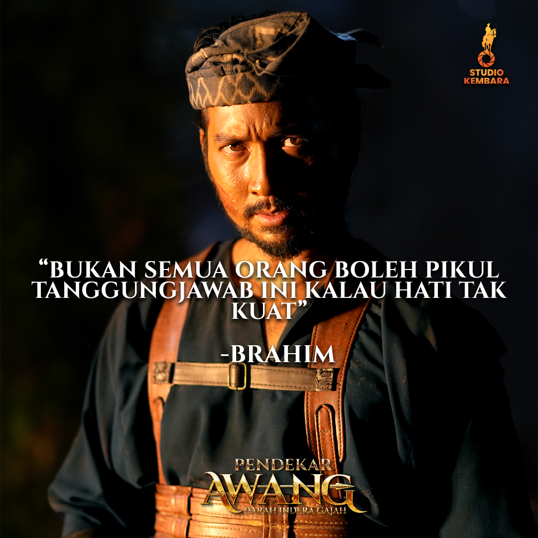 studiokembara's tweet photo. “Bukan semua orang boleh pikul tanggungjawab ini kalau hati tak kuat.” -Brahim
Demi bangsa, demi agama, demi negara. Begitulah perjuangan nenek moyang kita untuk membebaskan tanah air tercinta dari penjajahan.
#pendekarawang #darahinderagajah #dipawagam #studiokembara https://t.co/tTGTBvE3QM