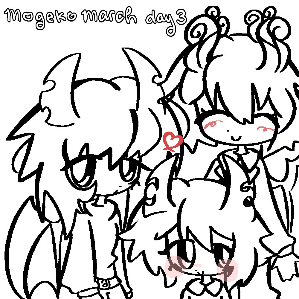 mogeko march day 3:: family

no background for this one cause im workin on a bigger drawing heehee

#okegom #funamuseaart