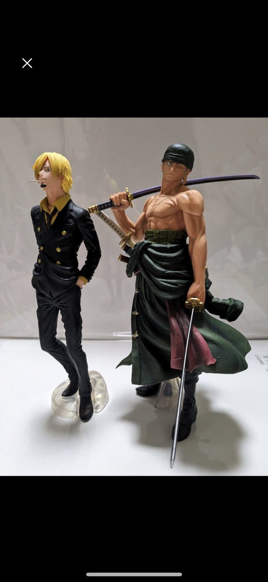 Black_Nurse_Man's tweet photo. この2体欲しかったんだよなー
箱無し付属欠品なしを安めにGETできて嬉しい☺️

#ワンピース #ONEPIECE #フィギュア #一番くじ 
#BestEdition https://t.co/WcMyFaXGrx