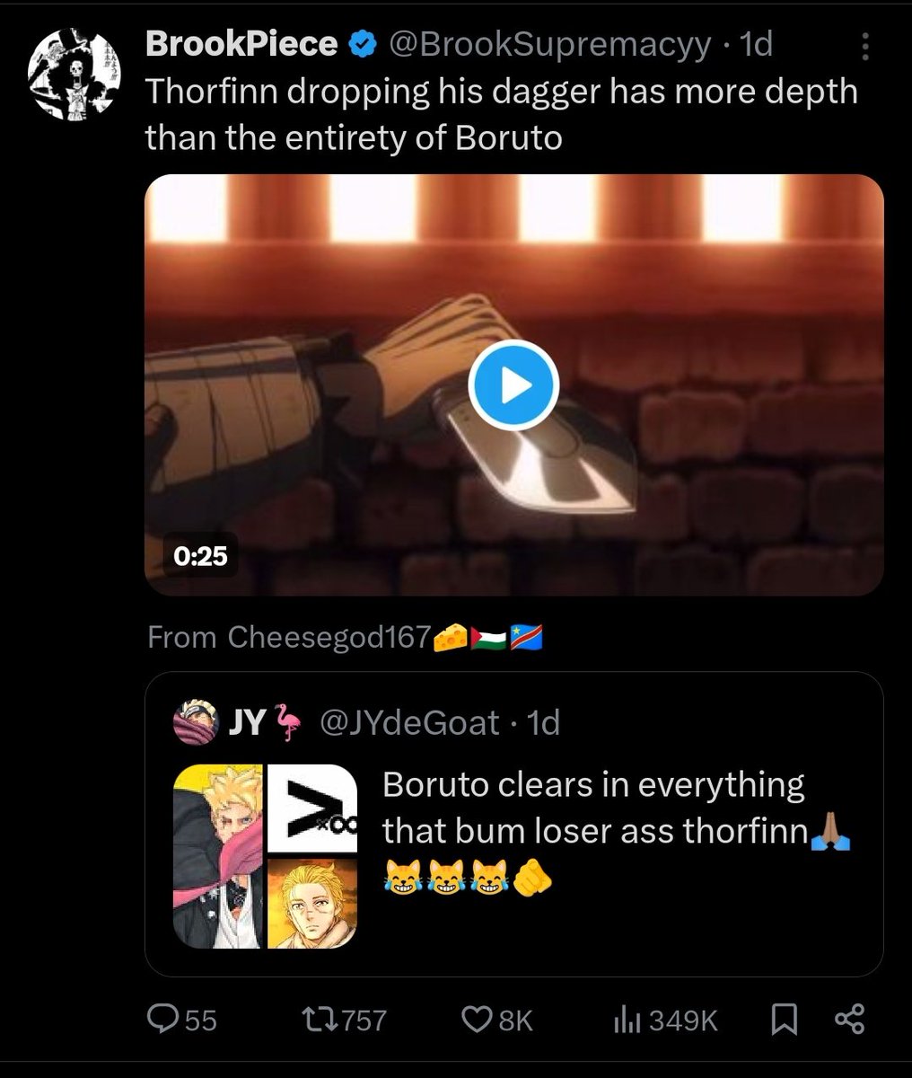 borutomomo's tweet image. So turns out ONE PIECE FANS keep impersonating Boruto fans and they set it up so that they can get an excuse to hate on Boruto and get a banger. That way they can play victims and call boruto fandom toxic too.