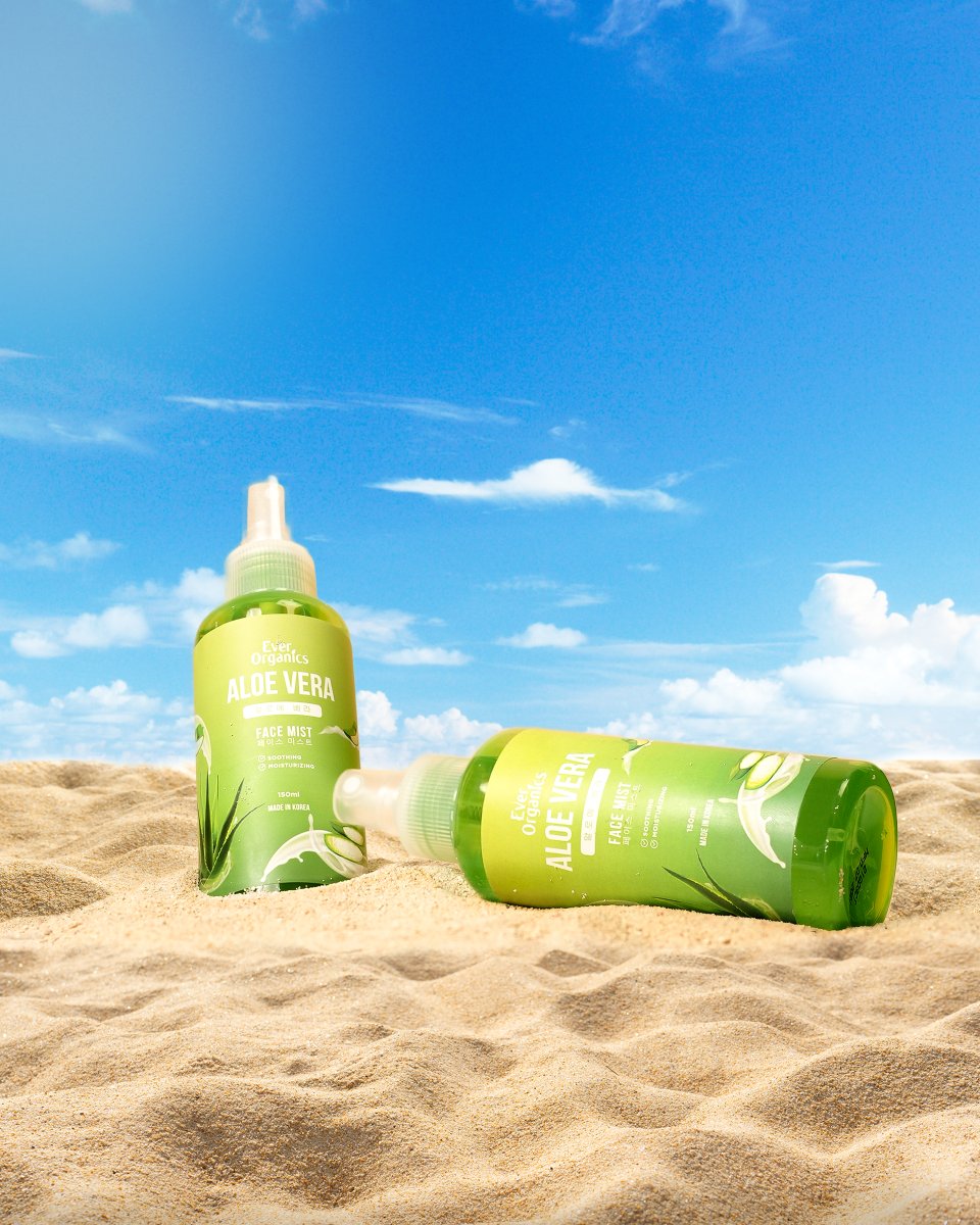 Sippin' on aloe and sunshine – the ultimate summer skincare blend! 💚✨

#EverOrganics
#WhatYourSkinDeserves