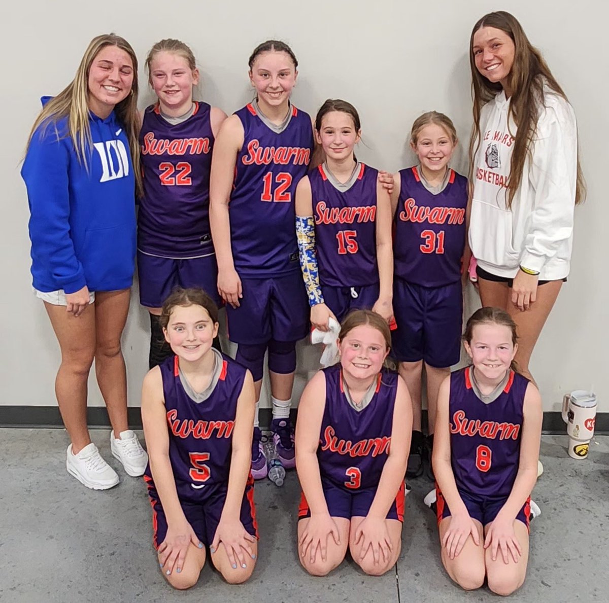 Great weekend of hoops!! SWARM teams went 25-15 for the weekend @ElkhornAttack Midwest Regional Hoops tournament. 🏆6th Swarm-Kastning 🏆8th Swarm-Semple 🏆4th Swarm-Brown/Skov Great winter season🔥worked hard. Got better. Looking forward to summer ball💜🏀 @theother_coachk