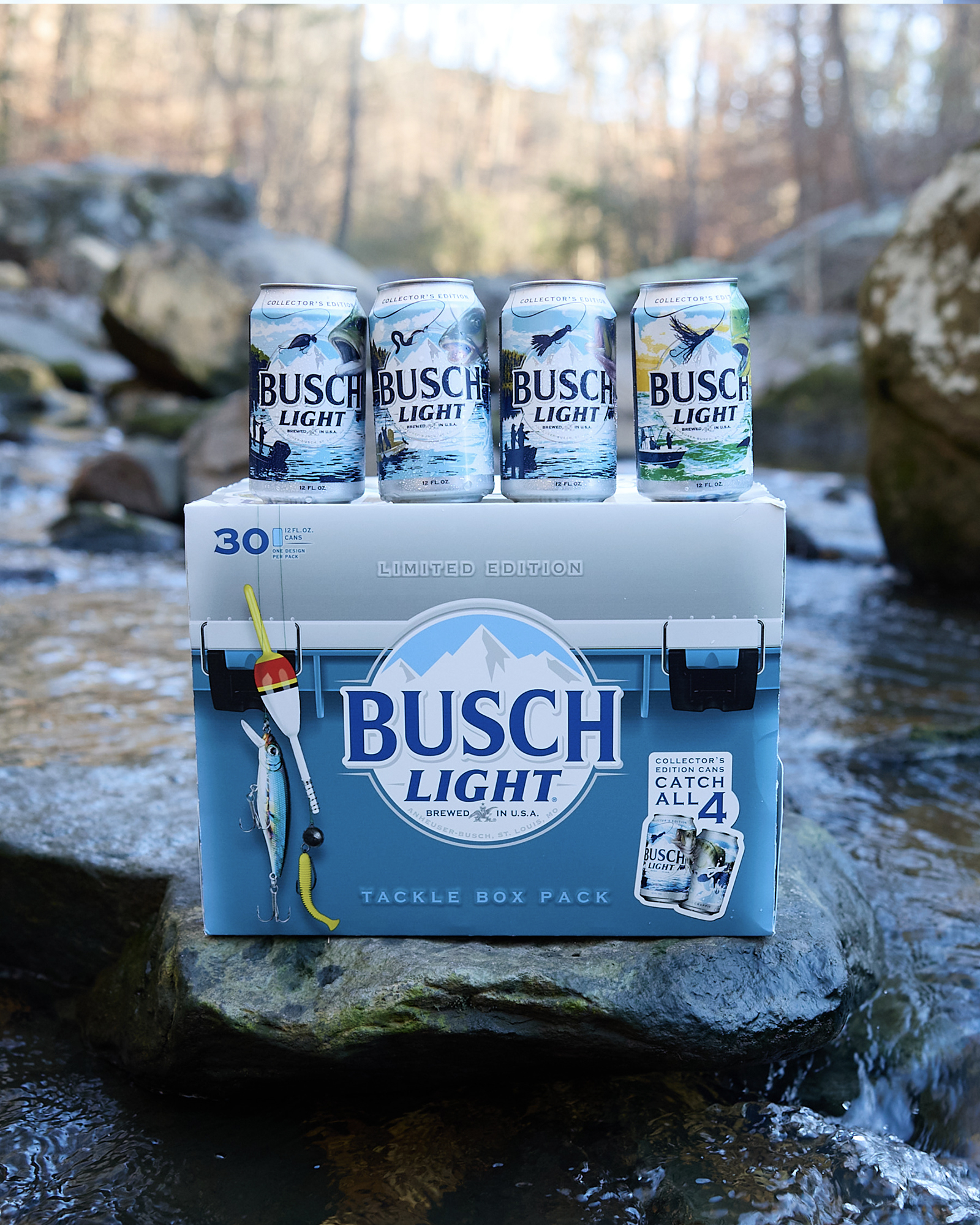 Busch Beer on X: Yep, they're reel! Catch all 4 of our NEW fishing cans  for a limited time only. 🎣🍻 ​ Tag the pals (21+) you'll be tackling these  bad boys