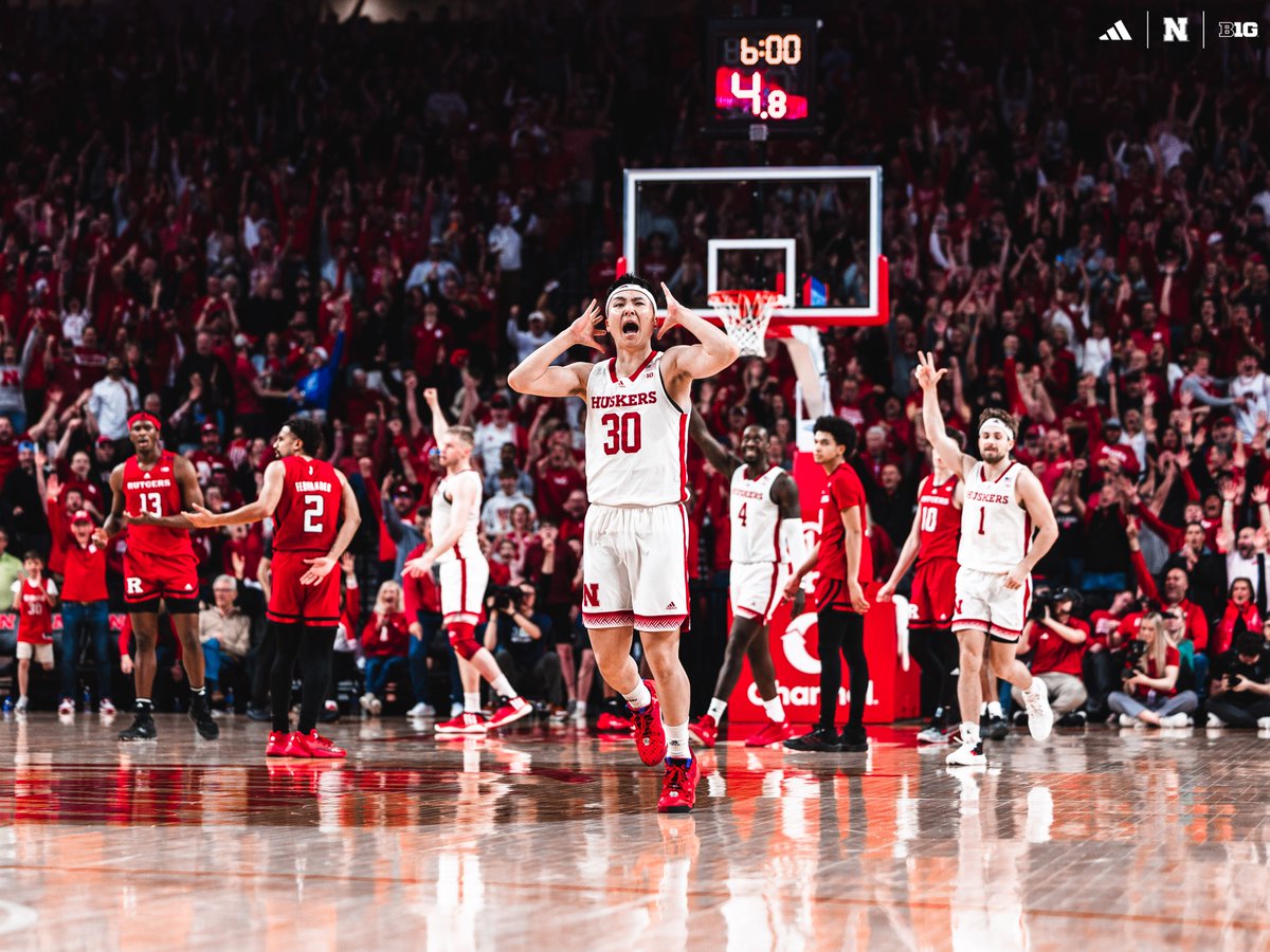 HuskerMBB's tweet photo. Our final home record: 18-1 https://t.co/7X6I4a4SKh
