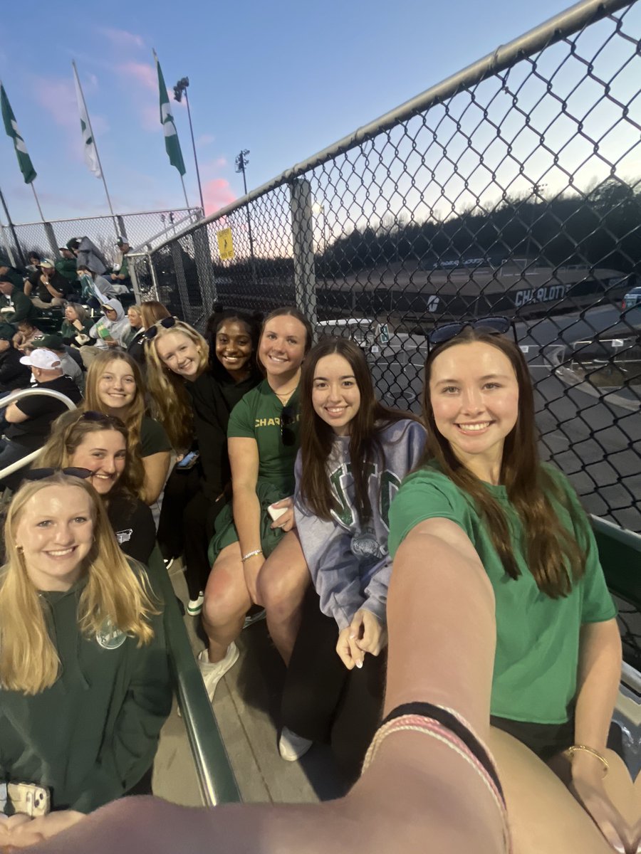 Supporting <a href="/CharlotteSB/">Charlotte Softball</a> and our South Meck Softball alum, <a href="/_taylorbarlow/">taylor barlow</a>!