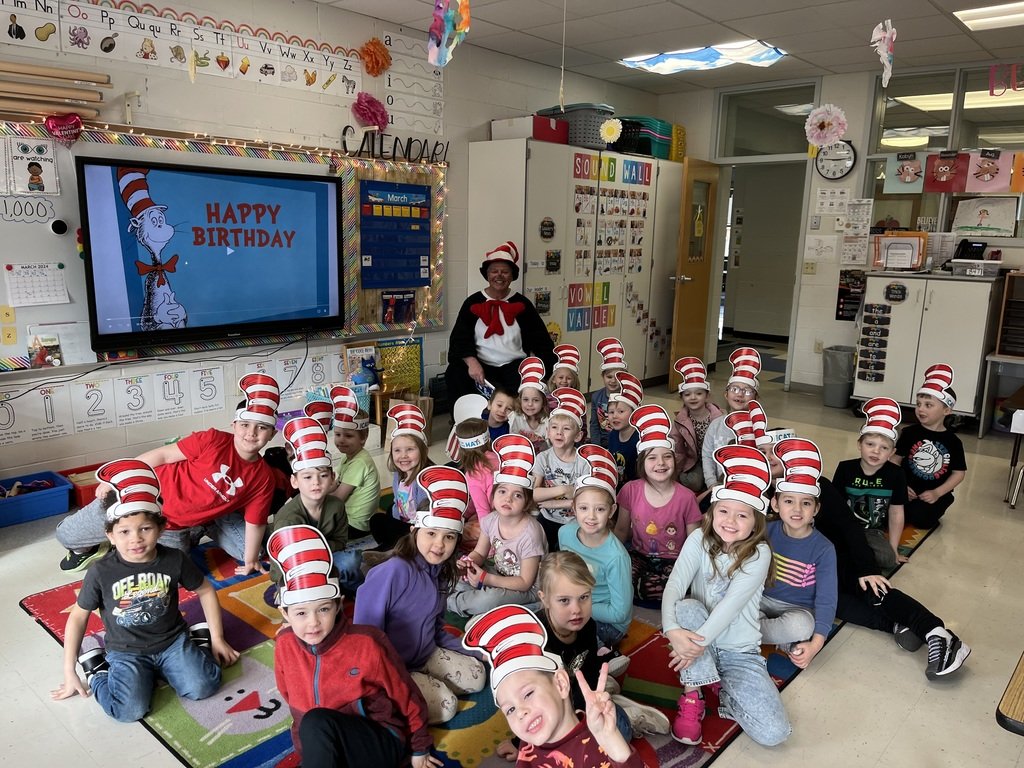 CorinthNY's tweet photo. CES strives to promote a love of reading all year long!
Last week, Mr. Potter inspired our students in honor of the birthday of Dr. Seuss by dressing up and reading to them! Our students loved it! #promotingliteracy #readingisfun https://t.co/dbQ2JmRyQi