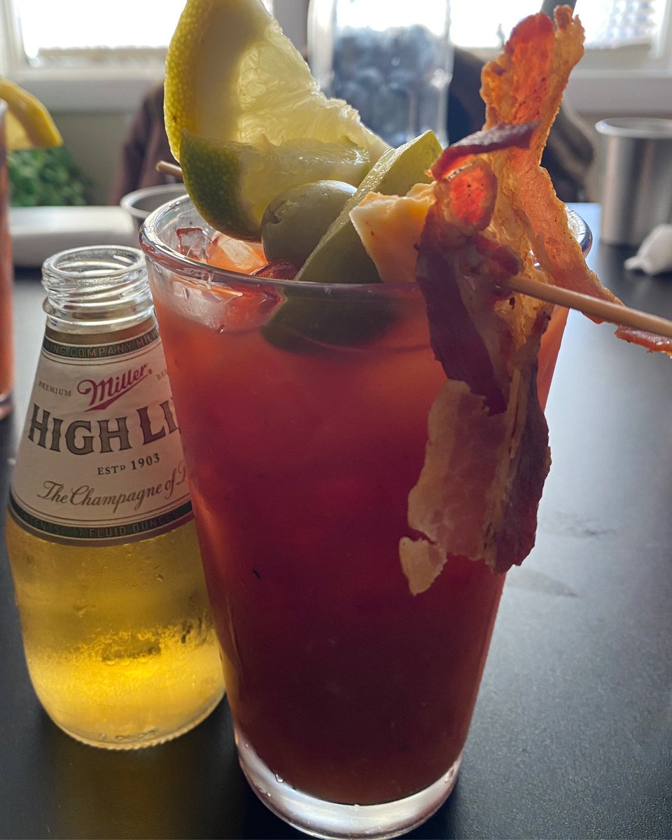 OutForBloodies's tweet photo. If you didn't have a Bloody Mary, did you even brunch, bro?

@BoMallies #BloodyMary review coming soon. 👀 

#drinkyourveggies https://t.co/5cxjGTzxaS