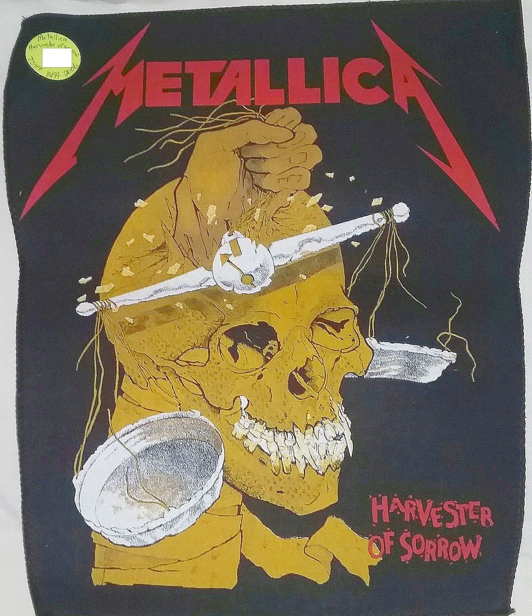 BertBringe's tweet image. Probably an easy dozen new pieces and promo items...Here's a couple more New #Metallica #Backpatch s