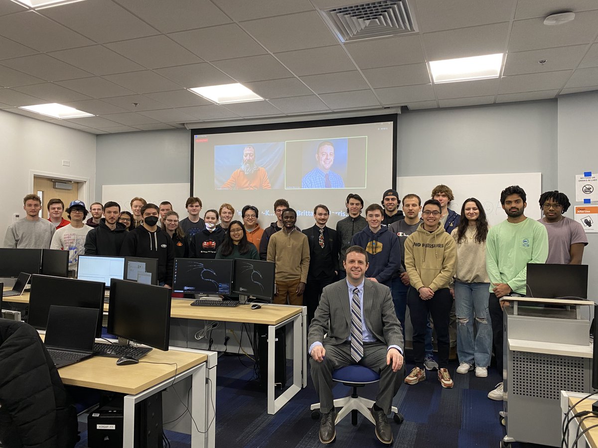 CSCPROF's tweet photo. Spring 2024 classes
#RIT #RochesterInstituteOfTechnology #Rochester #Cybersecurity #Networking #SystemsAdministration #MalwareReverseEngineering #HigherEducation #Zoom @RITBehindBricks @RITbusiness @_RITEngineering @RITEngTech @RIT_InfoSec @RITNTID @RITNEWS @RITStudentLife @Zoom https://t.co/KIbTqL8u8x