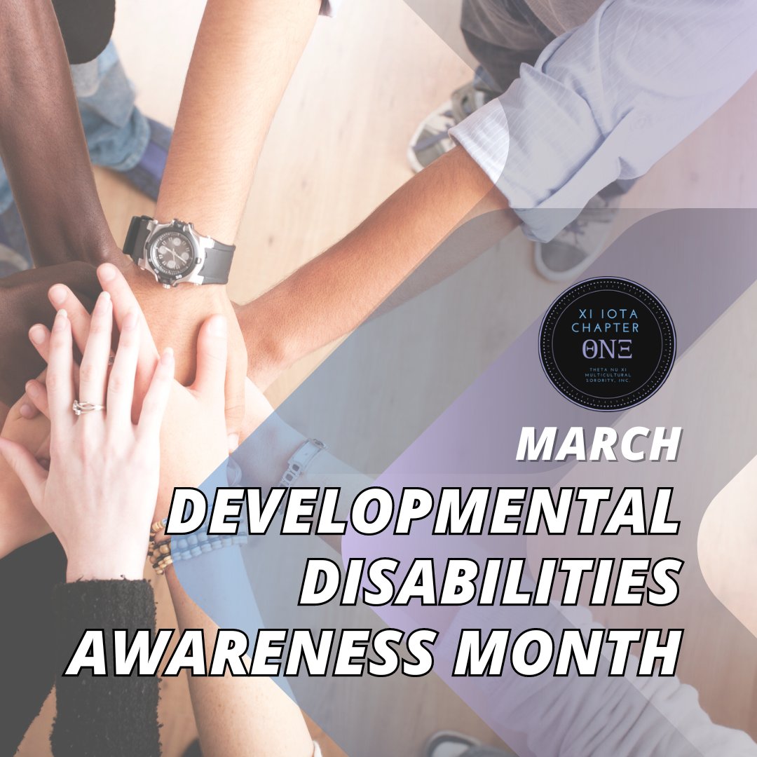 March is National Developmental Disabilities Awareness Month.

It is intended to raise awareness about the inclusion of people with developmental disabilities and address the barriers that those with disabilities face.

#DDawareness2024
#DDAM2024