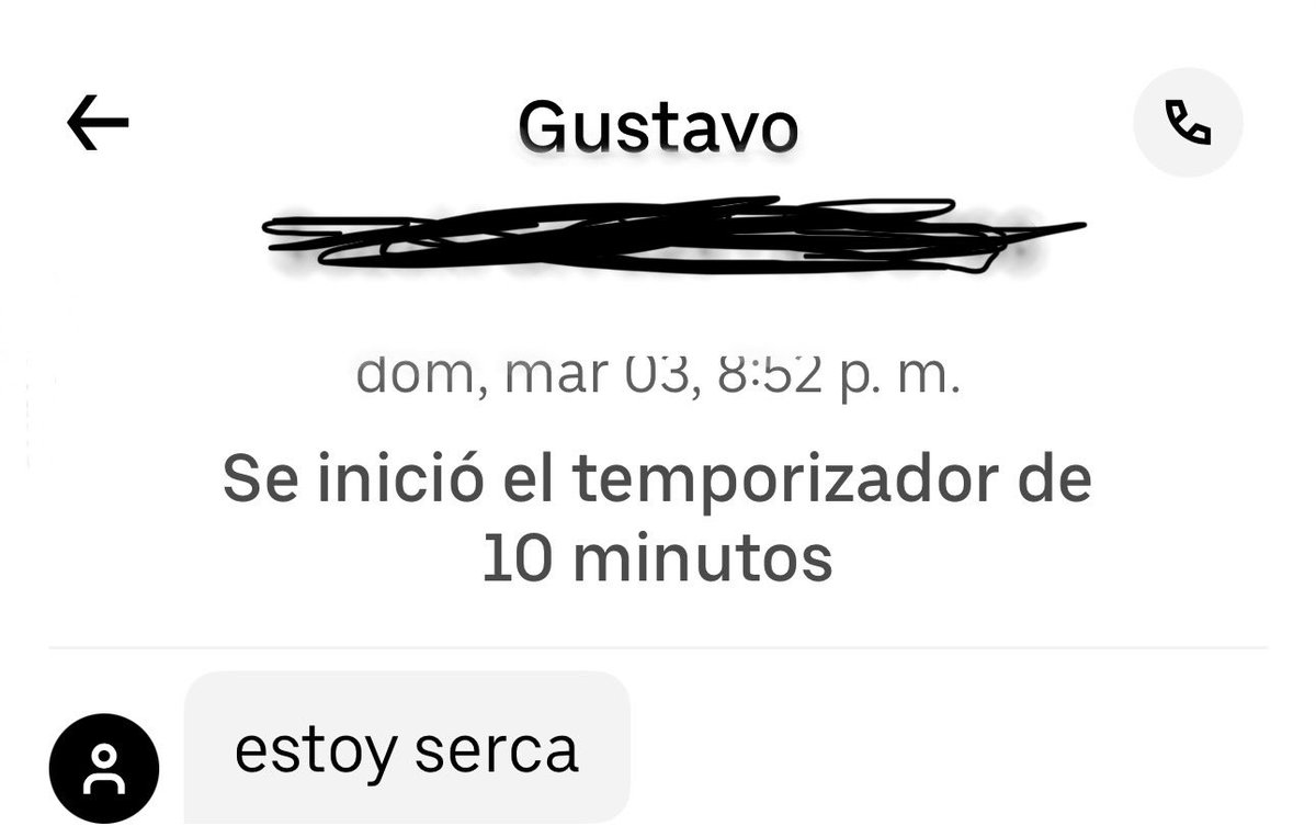 Ahora te ponen el temporizador antes de llegar