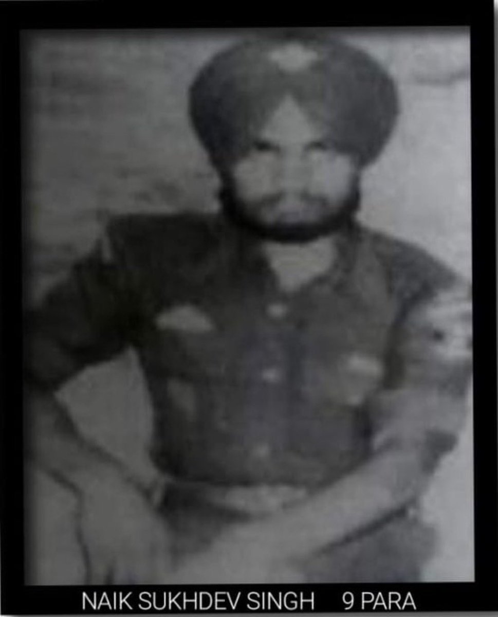 Fighting Someone Else’s War, #IndianArmy Lost Number of Yodhas in Line of Duty.

Join me in saluting Naik Sukhdev Singh,#VirChakra of 9 Para #SpecialForces Who Sacrificed His Life Combatting LTTE in Op Pawan #SriLanka on This Day in 1989. 

He Hailed from #Jalandhar #Punjab.
🇮🇳🫡