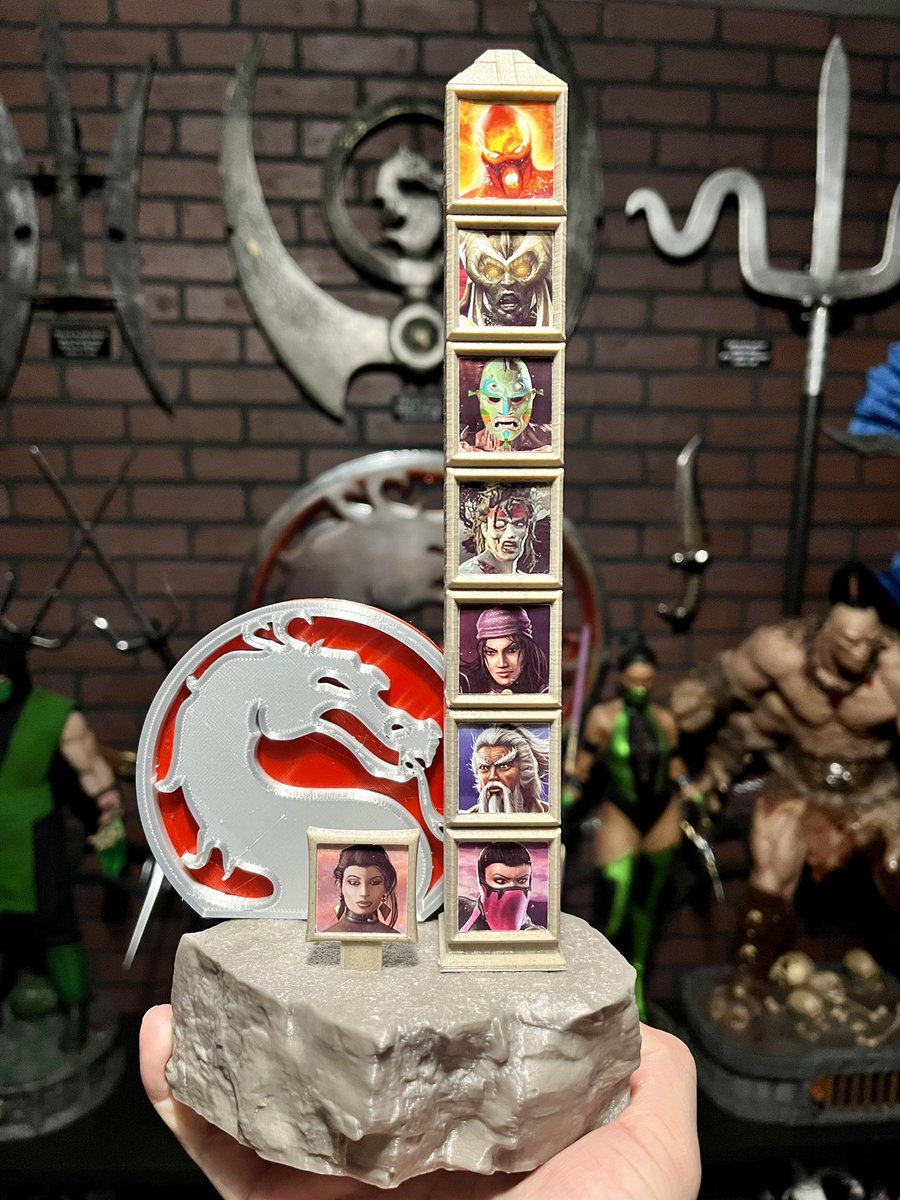 “There have been many powerful warriors throughout the millennia.” Check out this epic Mortal Kombat Armageddon tower by my talented friend @JusMKollum! Who was your main in MKA? 🔥 @MortalKombat @noobde #MortalKombat #MKKollective