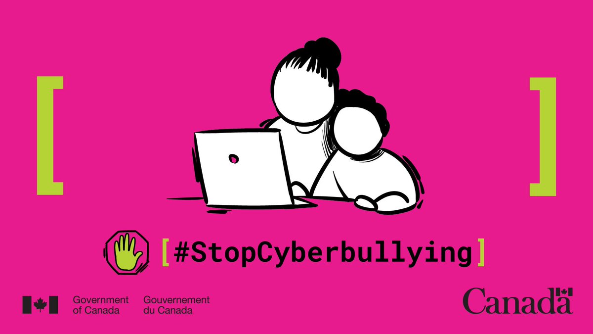 Help protect your child by creating a safe space for them to come to you if they have seen or are involved in #cyberbullying. Learn how to be available to help your child: canada.ca/en/public-safe… #StopCyberbullying