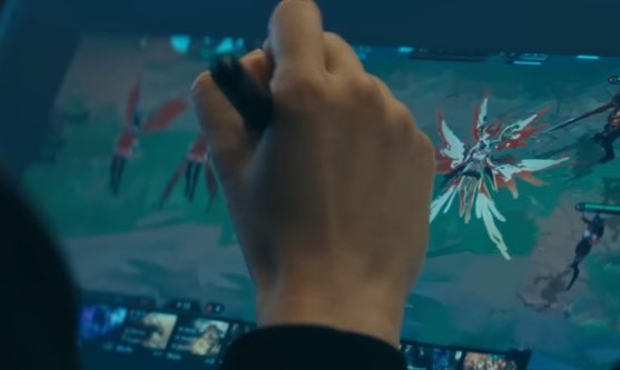 LoLKoma's tweet image. Okay but, can we talk about the fact Kayle is getting thigh highs? 👀