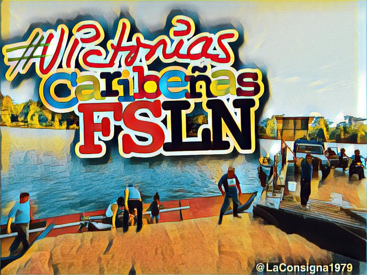 Un gigante que despierta en la costa 
✌🏽🔴⚫🔵⚪🔵🔴⚫✌🏽
#VictoriasCaribeñasFSLN