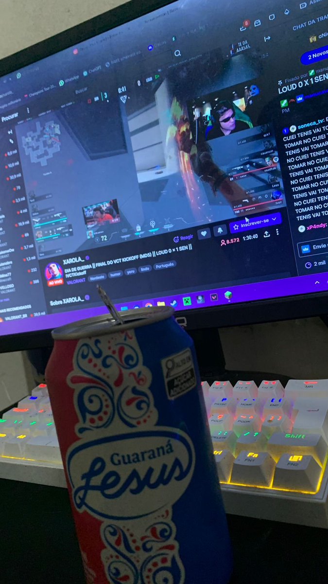 nojdev's tweet image. quase infartando aqui mais nunca desacreditando! #goLOUD @LOUDgg