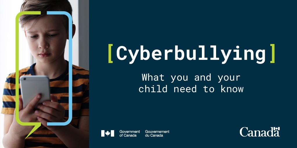 Engage in conversation and educate your child about the harmful effects of cyberbullying today: canada.ca/en/public-safe… #Cyberbullying