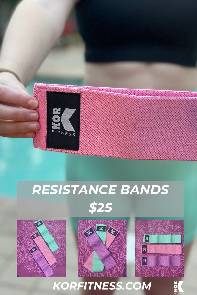 Exercise Resistance Bands for Women.

Burn calories with 3 resistance levels: Light, Medium & Heavy, 3 different lengths. Comfortable, durable, and designed to meet your exercise goals.
#fitness #workoutideas #workoutequipment #exercise #exercisebands #korfitness