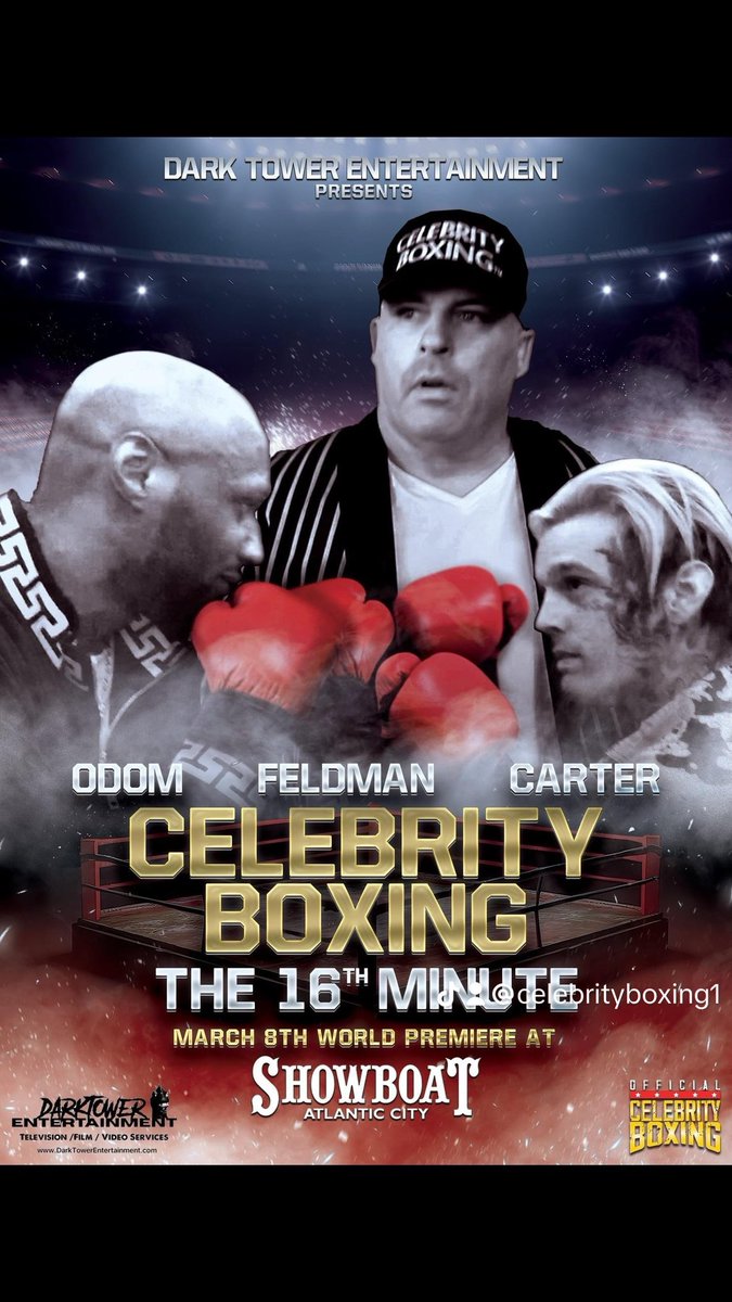 This Friday Celebrity Boxing “The 16th Minute” The Bourbon Room 9 pm following the weigh in at Showboat for Celebrity Boxing by Eric Hansen