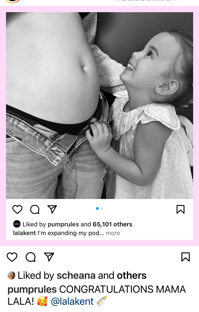 Lala is pregnant….