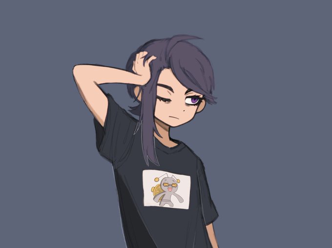 「前髪 Tシャツ」のTwitter画像/イラスト(新着)