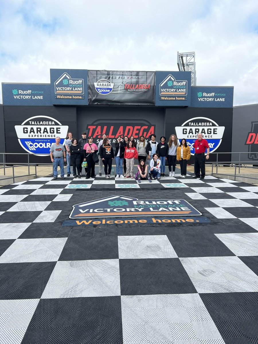 Oxford & Alexandria #Vis1on students partnered with Talladega this weekend for safety training. Our students learned about many career opportunities in racing.