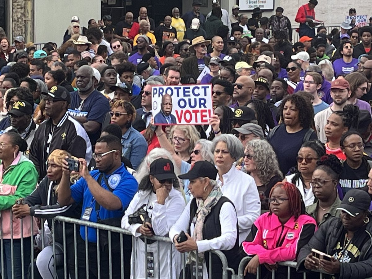 Spent the day in Selma, where hundreds gathered to commemorate the 59th anniversary of Blood Sunday. From first timer marchers to those who marched in 1965, all present reflected on what occurred that day.