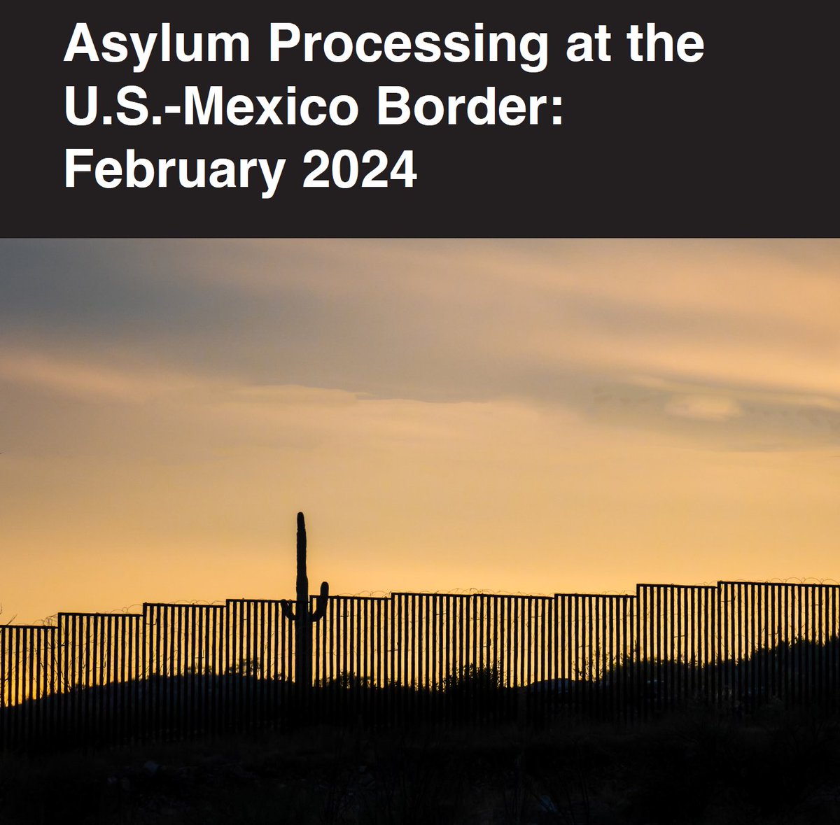 Our latest @StraussCenter's asylum processing report is out. Here, @Sleutert and I track CBP One & walk up processes along the MX-US border. 3 main findings: 1) More established walk up processes 2) Widespread reemergence of waitlists 3) Continuation of crossing between POEs