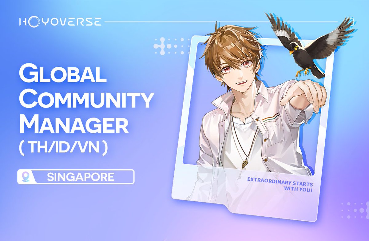 Calling All Community Management Talent! 👋

Native speaker of Thai, Indonesian, or Vietnamese? Love our games as much as we do?

We're looking for Community Managers to build closer connections with our fans and players!

👉hoyo.link/39YhFBAL

#HoYoverse #Hiring #GamingJobs