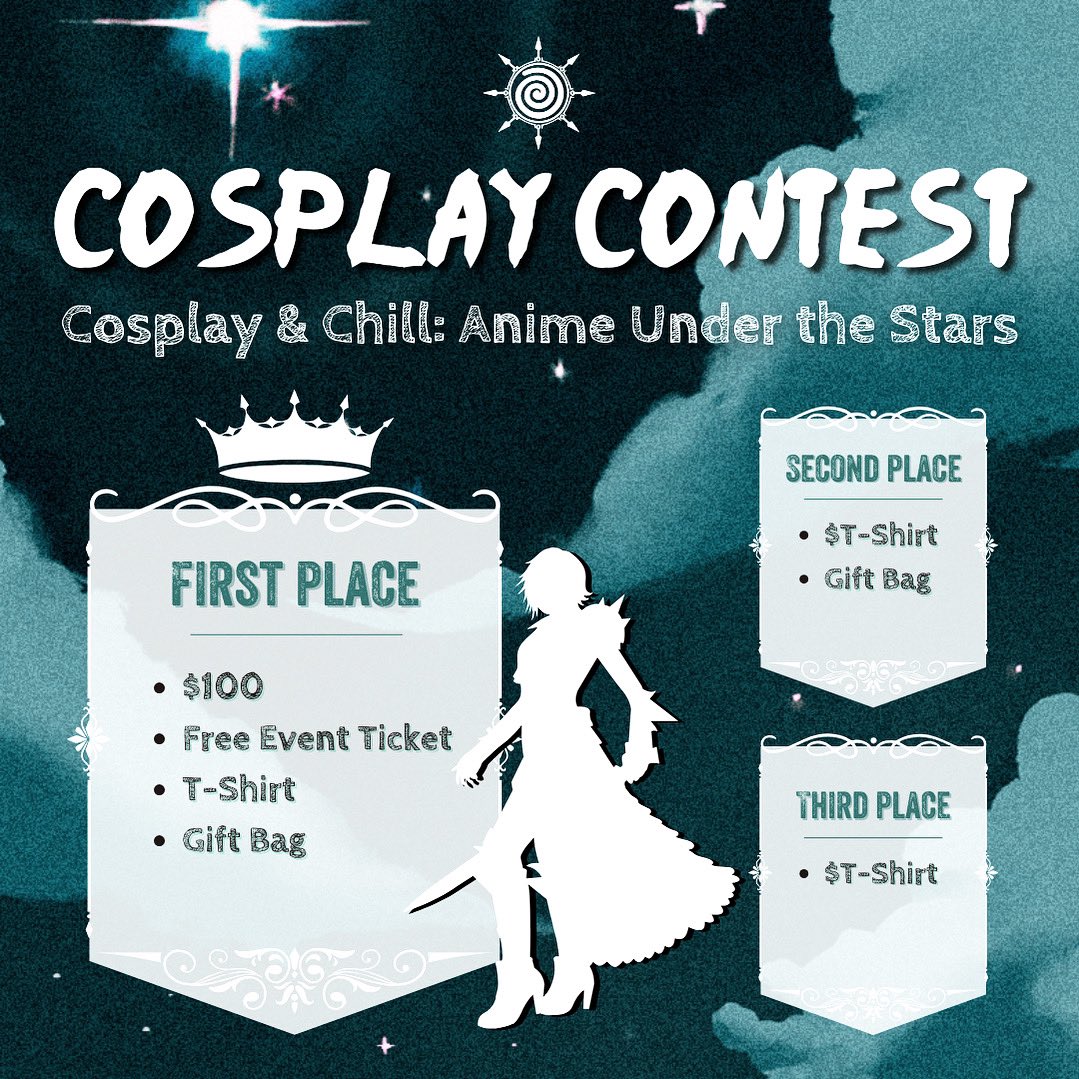 ✨ Attention all anime enthusiasts! ✨
👀 Get ready to showcase your epic cosplays during our upcoming event Anime Under The Stars! 🏆💫

🎟️ Click our LinkTree in the bio to grab your ticket before they’re gone!🔥

#CosplayAndChill #CosplayContest #TheVillageHiddenInTheA #TVHITA