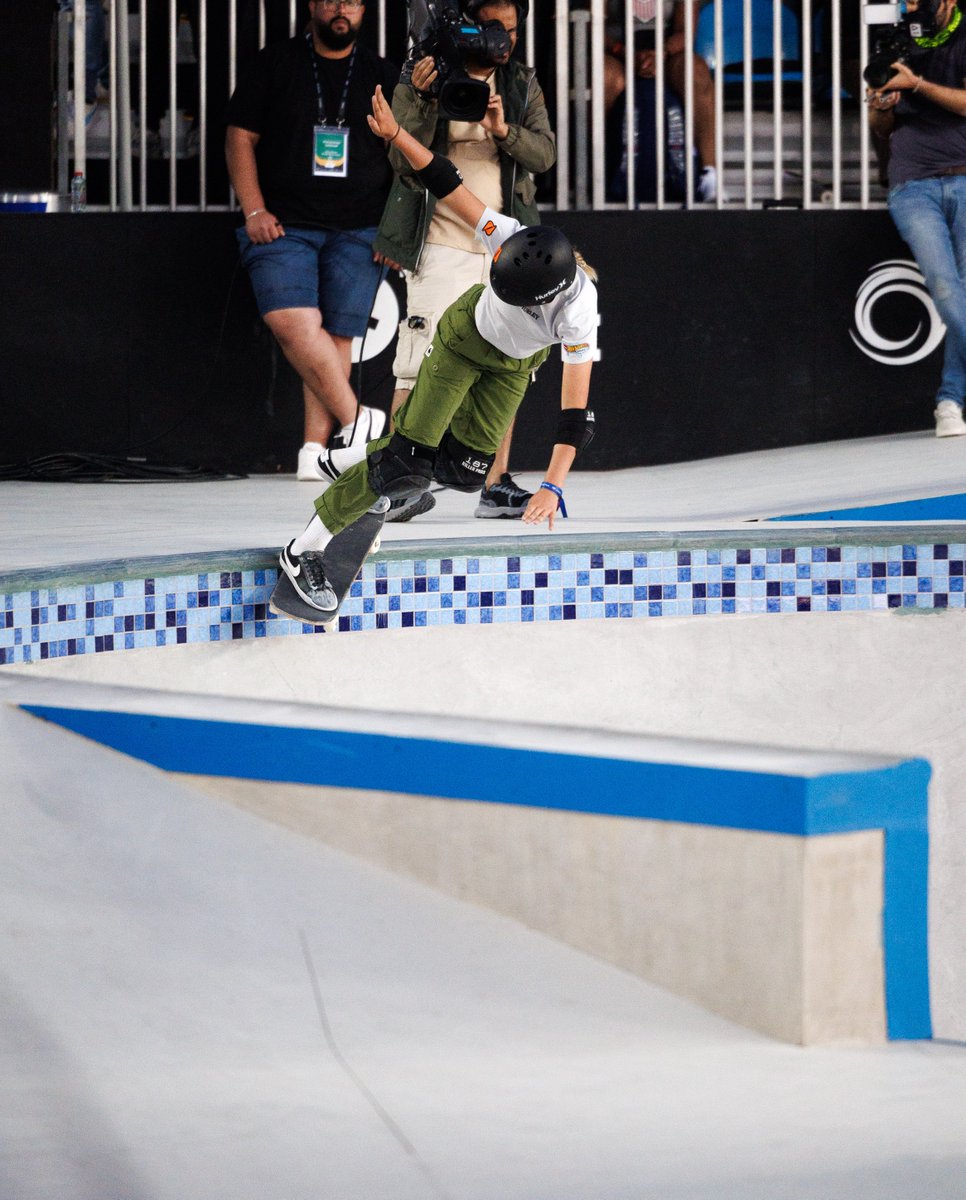 🛹 Congratulations to our #Aussie Skateboarders have put down solid performances overnight in the finals of the 2024 Dubai Park World Skateboarding Tour 👏 Women's Final Results ⭐ 4th Arisa Trew ⭐ 5th Ruby Trew Men's Final Results ⭐ 4th Kieran Woolley 📸 World Skate