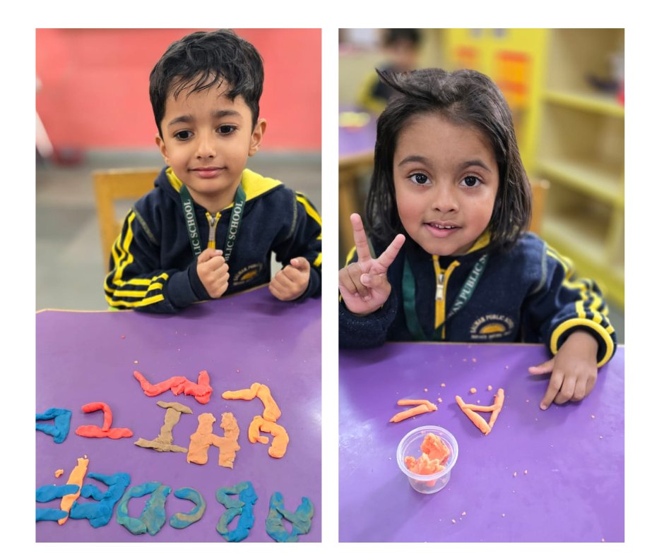 SalwanSchool's tweet photo. #ClayPlay #CreativityUnleashed #PlaydoughFun #LearningThroughPlay https://t.co/wmExlA2RmP