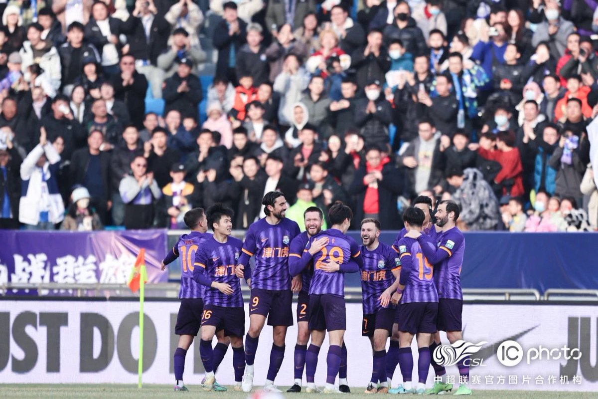 JinmenTiger's tweet photo. 2024 CSL Round 1

Tianjin 1-1 Nantong https://t.co/tled9xy5gA